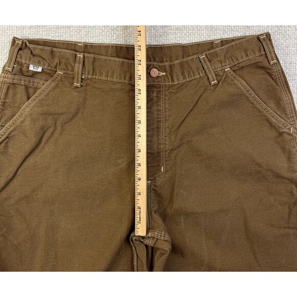 Carhartt FR Pants 100791 Men's 38x29 Flame Resistant Washed Duck Brown CAT 2 - Picture 8 of 11